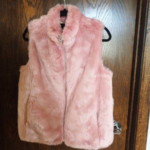 Like new J. Crew  Faux Fur Vest US M